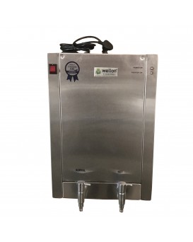 Wellon 30 LPH Stainless Steel RO+Alkaline With HOT Water Dispenser 